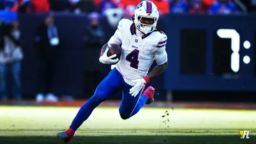 James Cook Continues Ride Among Elite RBs In Fantasy Football